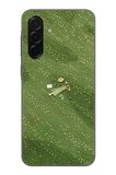 Samsung Galaxy A36 Uyumlu Zamanı Durduran Yeşil Papatya Düşleri Baskılı Silikon Kılıf