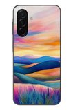 Samsung Galaxy A26 Uyumlu Renkli Pastel Günbatımı Baskılı Silikon Kılıf
