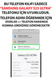 Samsung Galaxy S25 ULTRA Uyumlu Limon Dilimleri ve Papatya Desenli Baskılı Silikon Kılıf