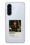 Samsung Galaxy A57 Uyumlu Scarface Mini Poster Tasarımlı Baskılı Silikon Kılıf