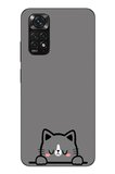Redmi Note 11 - 11s Uyumlu Uyuyan Kedi Baskılı Silikon Kılıf