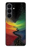 Samsung Galaxy S26 Uyumlu Renkli Yollar Baskılı Silikon Kılıf