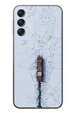 Samsung Galaxy A24 Uyumlu Yük Gemisi Baskılı Silikon Kılıf