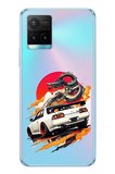 Vivo Y21s Uyumlu GTR Güneş Ejderha Tasarımlı Baskılı Silikon Kılıf