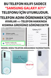 Samsung Galaxy A71 Uyumlu Ata'nın Emaneti Baskılı Silikon Kılıf