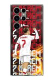 Samsung Galaxy S23 ULTRA Uyumlu Kerem Aktürkoğlu Sevinç Baskılı Silikon Kılıf