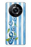 Realme 11 Pro Uyumlu Yaban Mersinleri Baskılı Silikon Kılıf
