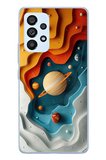 Samsung Galaxy A53 Uyumlu Uzay Renk Paleti Baskılı Silikon Kılıf