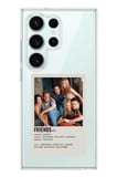 Samsung Galaxy S26 Ultra Uyumlu Friends Mini Poster Tasarımlı Baskılı Silikon Kılıf