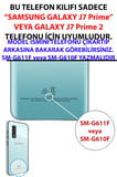 Samsung Galaxy J7 Prime Uyumlu Efsunlu Güneş Baskılı Silikon Kılıf