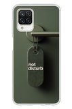 Samsung Galaxy A12 Uyumlu Not Disturb Baskılı Silikon Kılıf