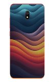 Redmi 8A Uyumlu Noktalı Renkler Baskılı Silikon Kılıf