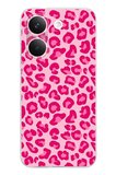 POCO X8 PRO Uyumlu Pembe Leopar Tasarımlı Baskılı Silikon Kılıf