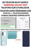 Samsung Galaxy A03 Uyumlu GTR Güneş Ejderha Tasarımlı Baskılı Silikon Kılıf