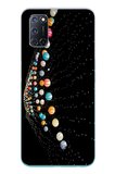 Oppo A52 Uyumlu Gezegenlerin Dansı Baskılı Silikon Kılıf
