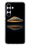 Samsung Galaxy S25 FE Uyumlu Bulut  Yansıması Baskılı Silikon Kılıf