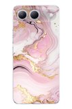 Tecno Spark 40 5G Uyumlu Pembe Mermer Baskılı Silikon Kılıf