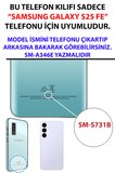 Samsung Galaxy S25 Uyumlu Sarı Papatya Bahçesi Baskılı Silikon Kılıf