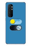 Xiaomi Mi 10 Lite Uyumlu Gece Gündüz Geçiş Baskılı Silikon Kılıf