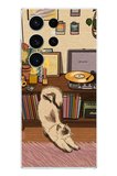Samsung Galaxy S26 Ultra Uyumlu Nostaljik Köpek Tasarımlı Baskılı Silikon Kılıf
