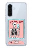 Samsung Galaxy A57 Uyumlu You Look Good İskelet Tasarımlı Baskılı Silikon Kılıf