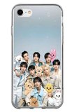 iPhone 7-8-SE 2020 Uyumlu Tray Kids K-Pop Grubu ve SKZOO Temalı Baskılı Silikon Kılıf