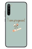 Redmi Note 8 Uyumlu I'm Pregnant Baskılı Silikon Kılıf