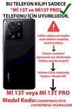 Xiaomi Mi 13T-13T PRO Uyumlu Sarı Papatya Bahçesi Baskılı Silikon Kılıf