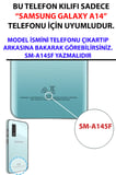 Samsung Galaxy A14 Uyumlu Rölyef Bahçesi Baskılı Silikon Kılıf