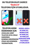 Redmi 8 Uyumlu Pembe Posta Pulları Baskılı Silikon Kılıf