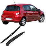 Maxtel Renault Clıo 3 Arka Silecek Kolu ve Süpürgesi 2005--2011