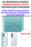 Samsung Galaxy S25 Uyumlu Ege'nin Kayıp Sokakları Baskılı Silikon Kılıf