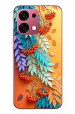 Oppo A6 PRO
 Uyumlu Pastoral Çicekler Baskılı Silikon Kılıf