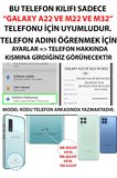Samsung Galaxy A22-M22-M32 Uyumlu Sulu Boya Limon ve Çiçek Desenli Baskılı Silikon Kılıf