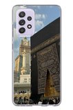 Samsung Galaxy A72 Uyumlu Manevi Huzur Kabe Kapısı Umre Baskılı Silikon Kılıf