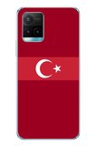 Vivo Y21S/Y33S/Y32 Uyumlu Türk Milli Takım Kırmızı Forma Baskılı Silikon Kılıf
