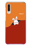 Samsung Galaxy A50 Uyumlu Mutlu Tavşan Baskılı Silikon Kılıf
