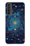 Huawei P Smart 2021 Uyumlu Yıldız Atlası Kozmik Rehber Baskılı Silikon Kılıf