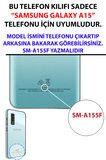 Samsung Galaxy A15 Uyumlu Yıldız Atlası Kozmik Rehber Baskılı Silikon Kılıf