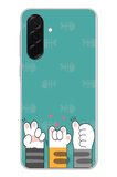 Samsung Galaxy A36 Uyumlu Kedi Patileri Baskılı Silikon Kılıf