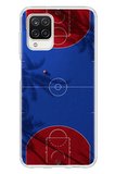 Samsung Galaxy A12 Uyumlu Basketbol Sahası Baskılı Silikon Kılıf