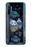 Realme 5i Uyumlu Yavru Kediler Baskılı Silikon Kılıf