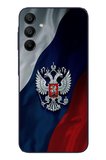 Samsung Galaxy A15 Uyumlu Rusya Arması Baskılı Silikon Kılıf