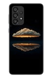 Samsung Galaxy A33 Uyumlu Bulut  Yansıması Baskılı Silikon Kılıf