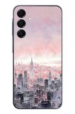 Samsung Galaxy A16 Uyumlu Gökdelenler Baskılı Silikon Kılıf