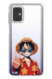 Samsung Galaxy M31s Uyumlu Monkey D. Luffy Tasarımlı Baskılı Silikon Kılıf