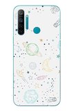 Realme 5i Uyumlu Uzay Yolculuğu Baskılı Silikon Kılıf