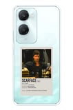 Vivo Y18 Uyumlu Scarface Mini Poster Tasarımlı Baskılı Silikon Kılıf