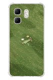 Infinix Hot 50i - Smart 9 Uyumlu Zamanı Durduran Yeşil Papatya Düşleri Baskılı Silikon Kılıf