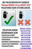 Redmi Note 10 / 10S Uyumlu Sulu Boya Meyve ve Çiçek Desenli Baskılı Silikon Kılıf